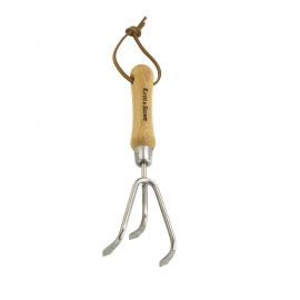 Stainless Steel 3 Prong Cultivator