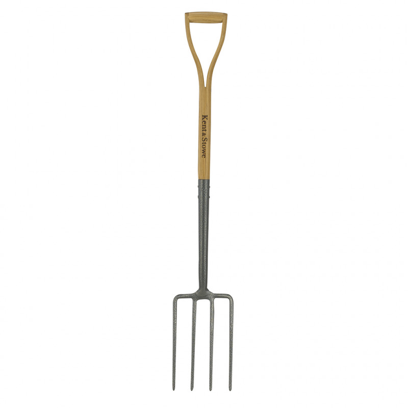 Kent and Stowe Carbon Steel Digging Fork