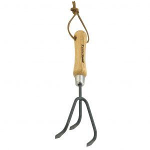 Kent and Stowe Carbon Steel Hand 3 Prong Cultivator