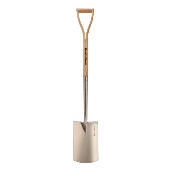 Kent and Stowe Stainless Steel Digging Spade