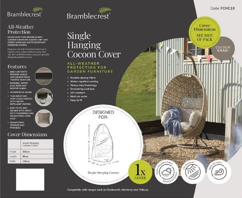 Single Hanging Cocoon Cover