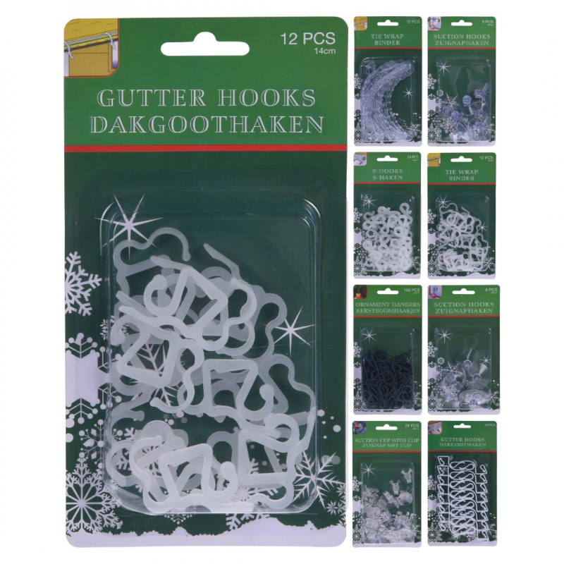 Koopman International Christmas GUTTER HOOKS