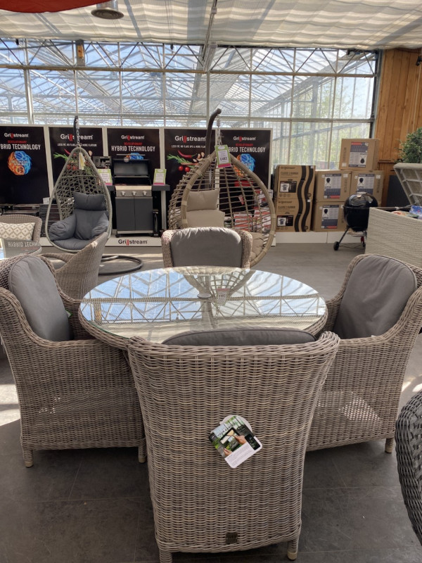 4 Seasons- Brighton 4 Seater Dining Set photo