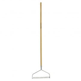 Kent and Stowe Hand Tools Stainless Steel Long Handled Soil Rake