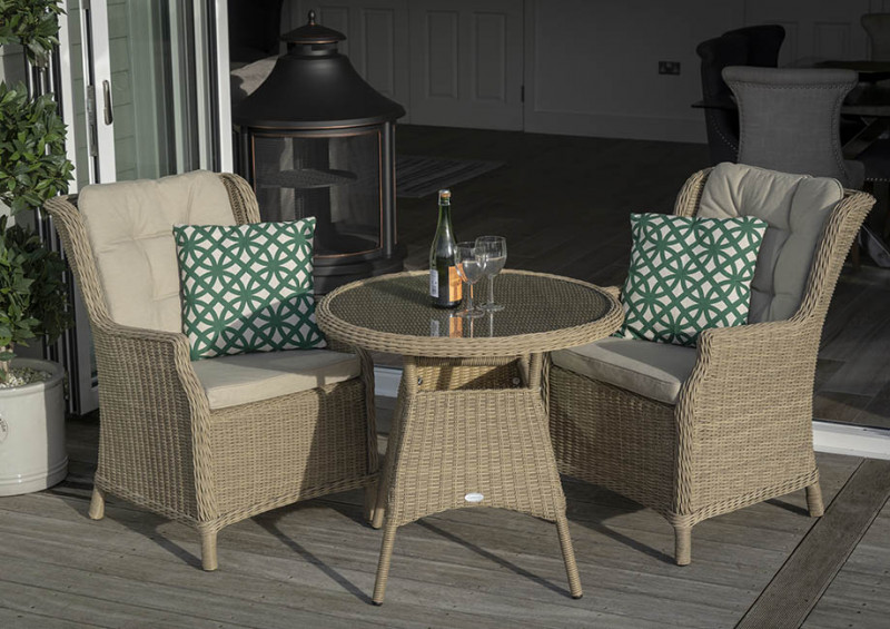 Bramblecrest Oakridge Round Bistro Set photo