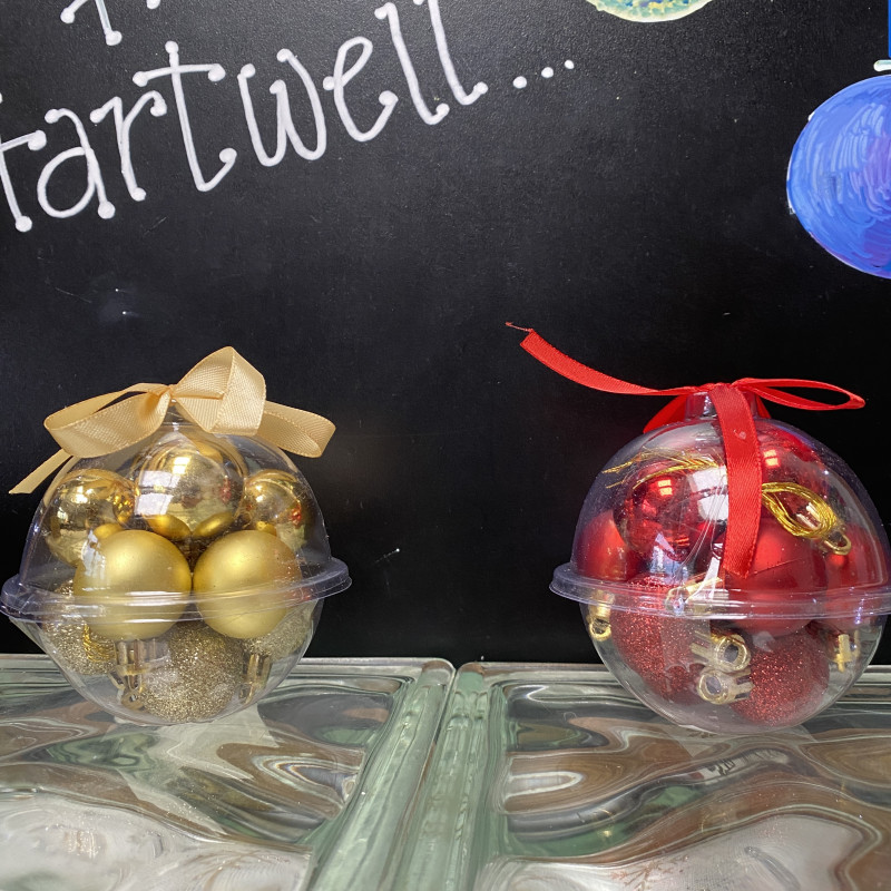 Small Christmas Baubles- 12pcs photo