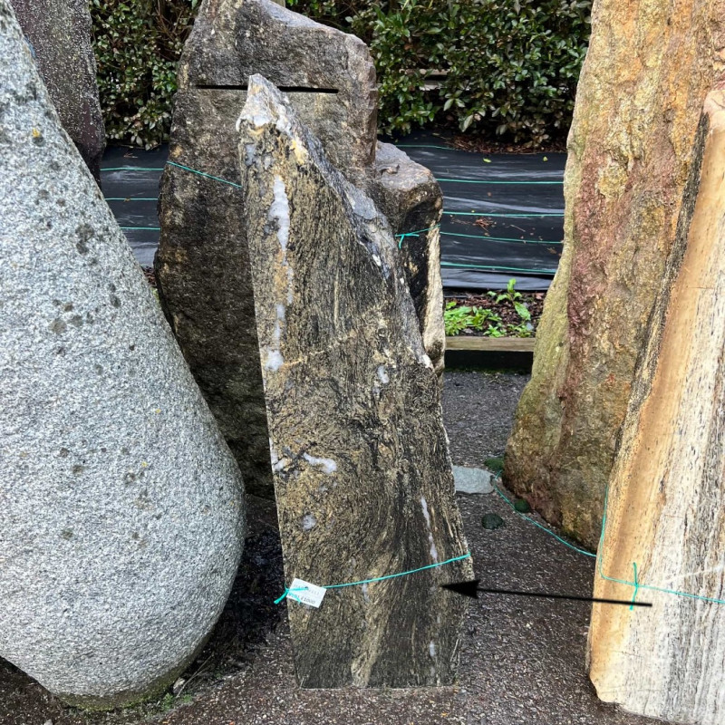 #191 Irish Quartzite Part Polished x3 (Standing Stone)