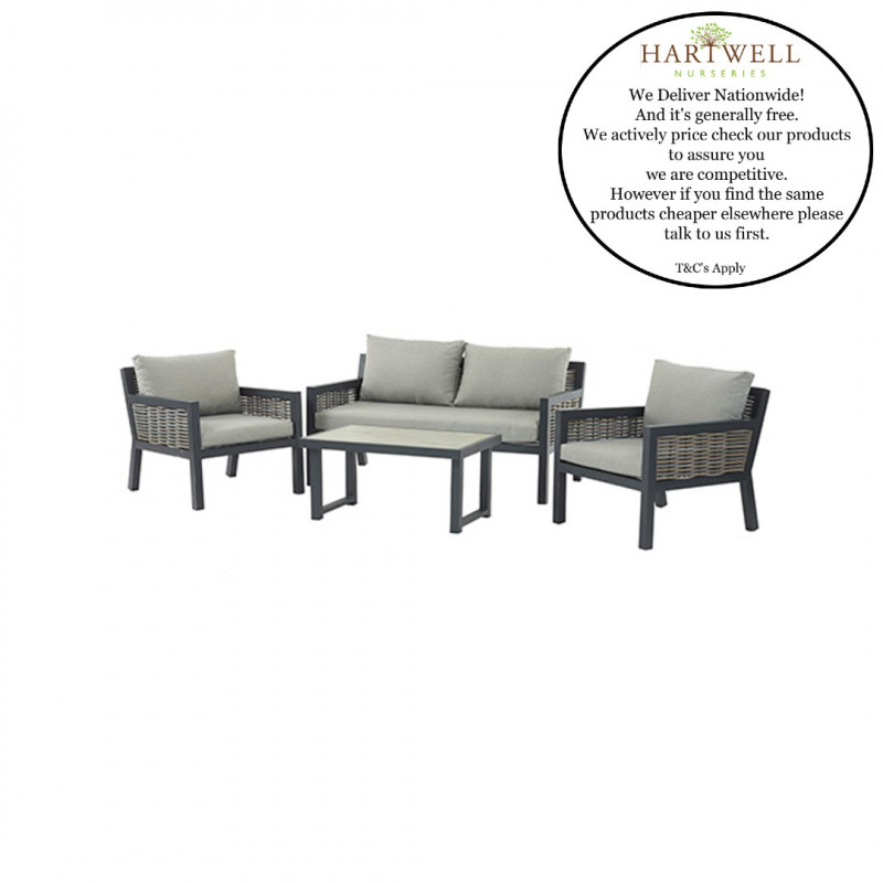 Bramblecrest Portofino Reclining Sofa Set with 2 Reclining Chairs- Low Stock