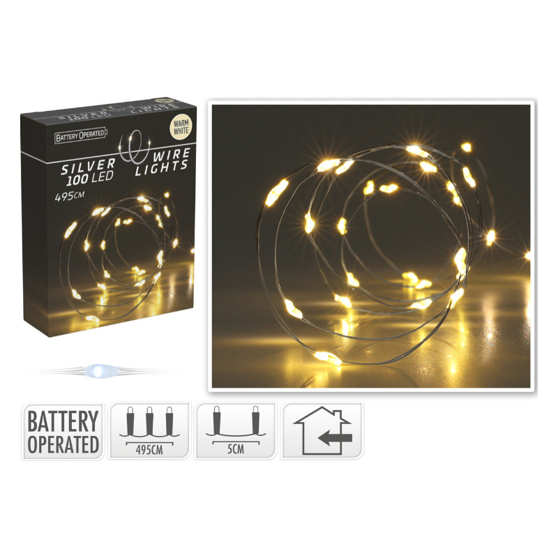100 Warm White LEDS photo