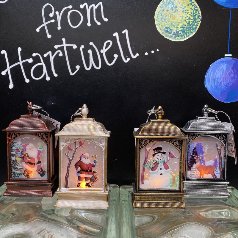 Christmas LED Lantern 135mm- 4 Styles photo
