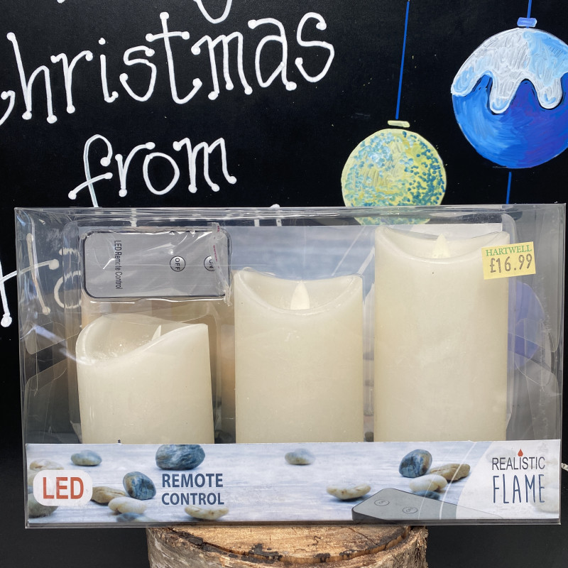 Christmas LED Remote Control Candle photo