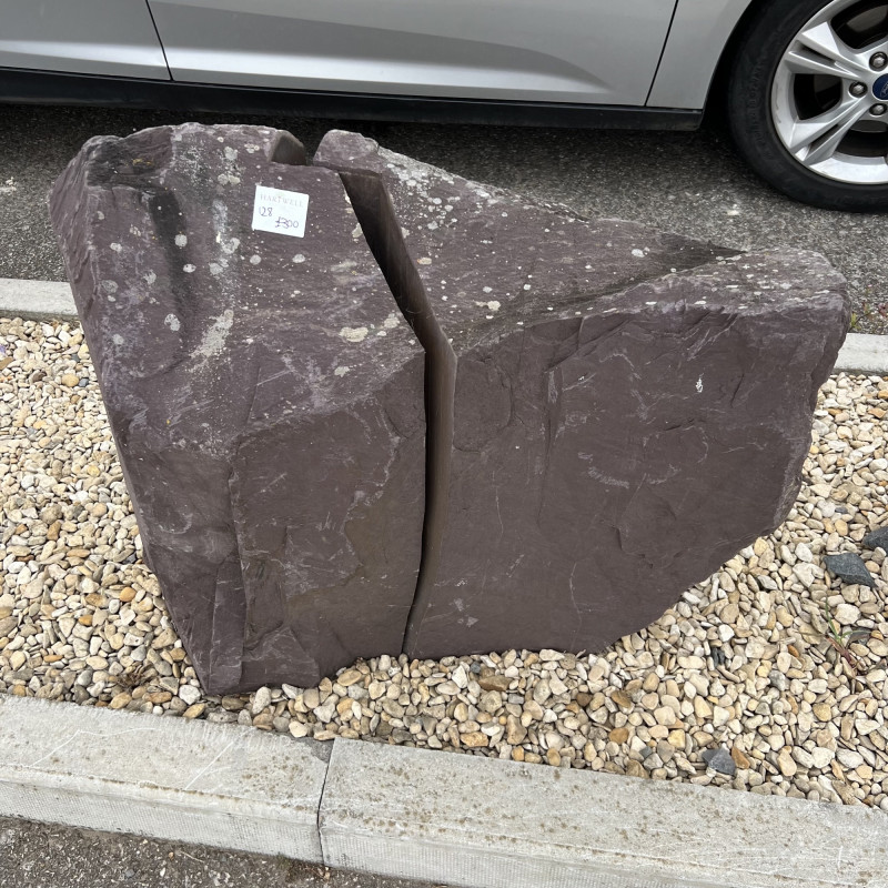 #128 Plum Slate (Standing Stone)