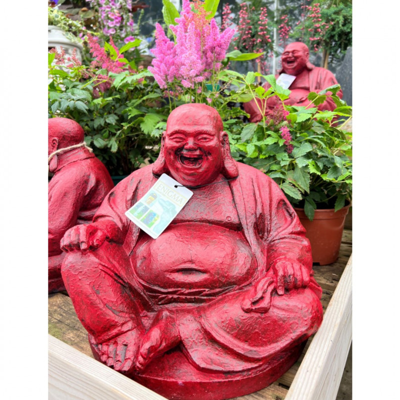 Laughing Buddha- Red