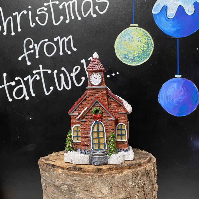 Illuminated Christmas Scene photo