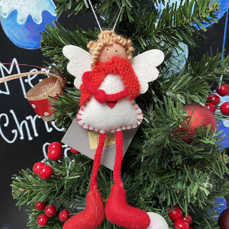 Christmas Fairy Tree Decoration- White photo