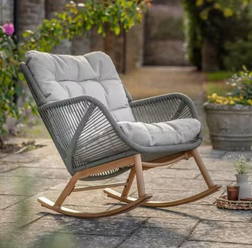 Bramblecrest Helsinki Rocking Chair - Fern Green