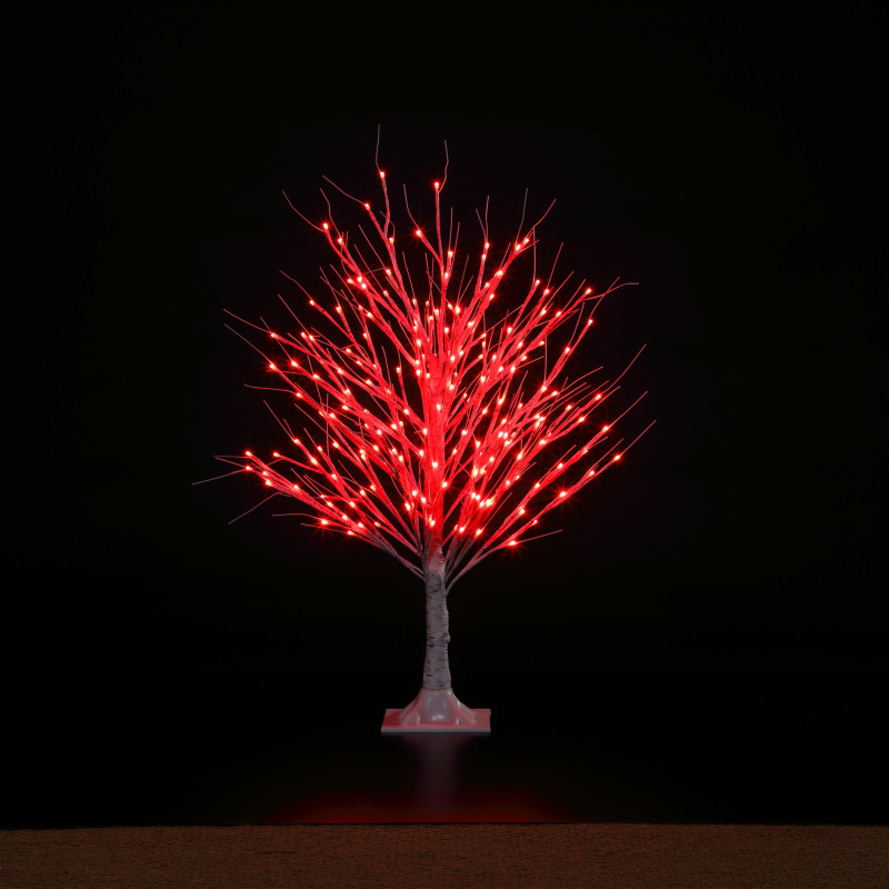 3 COLOUR CHANGEABLE TWIG TREE WITH REMOTE CONTROL photo