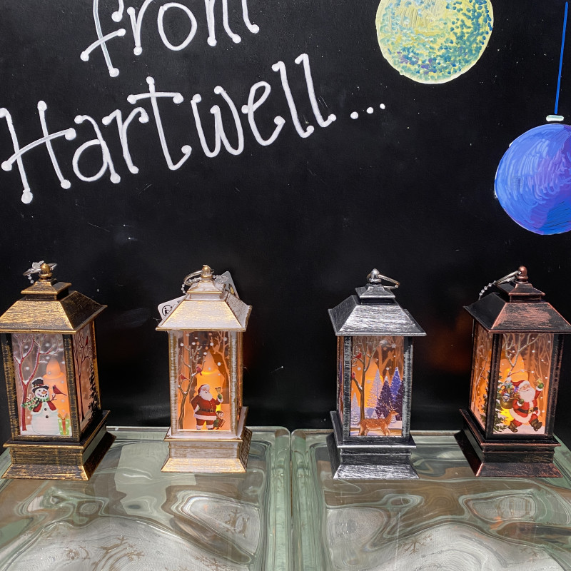 Christmas LED Lantern Display- 13CM photo
