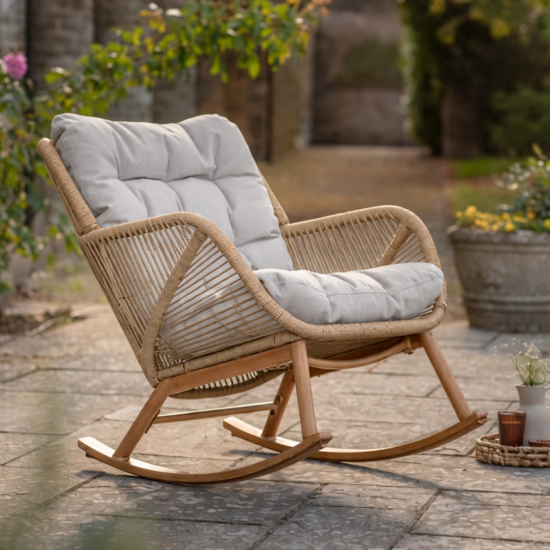 Bramblecrest Helsinki Rocking Chair - Mocha