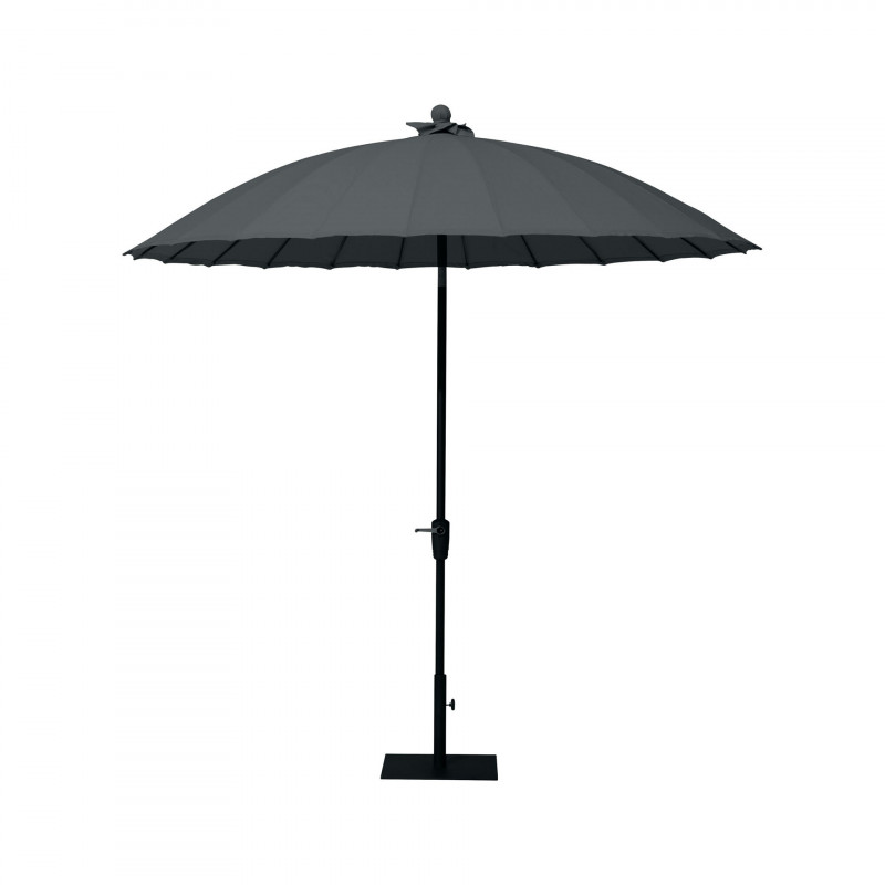 4 Seasons Outdoors Shanghai 2.5m Charcoal Parasol