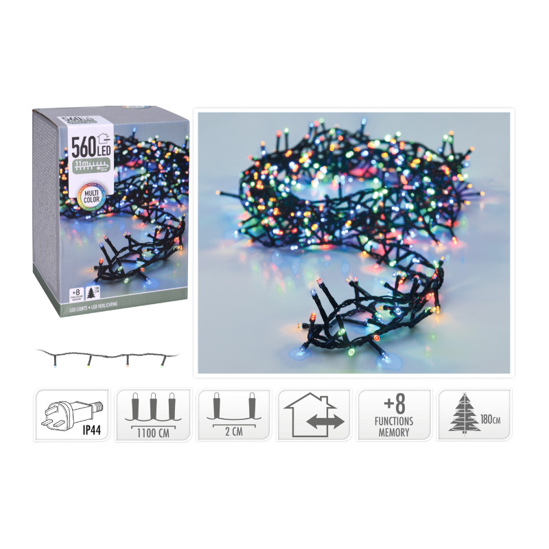 560 Multicoloured LED photo