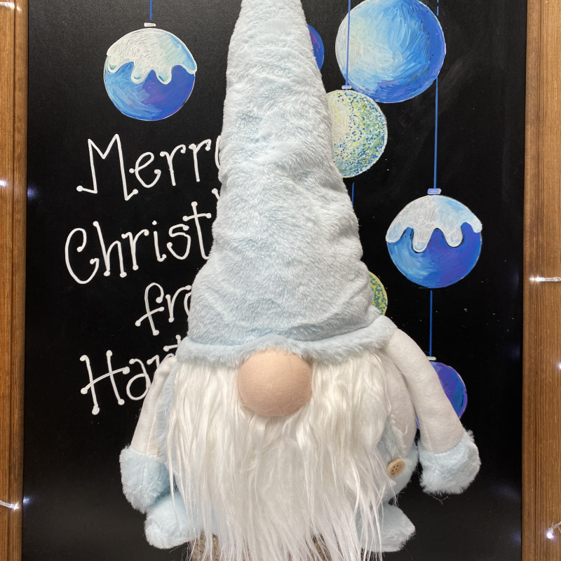 Christmas Baby Blue Gonk Doorstop photo