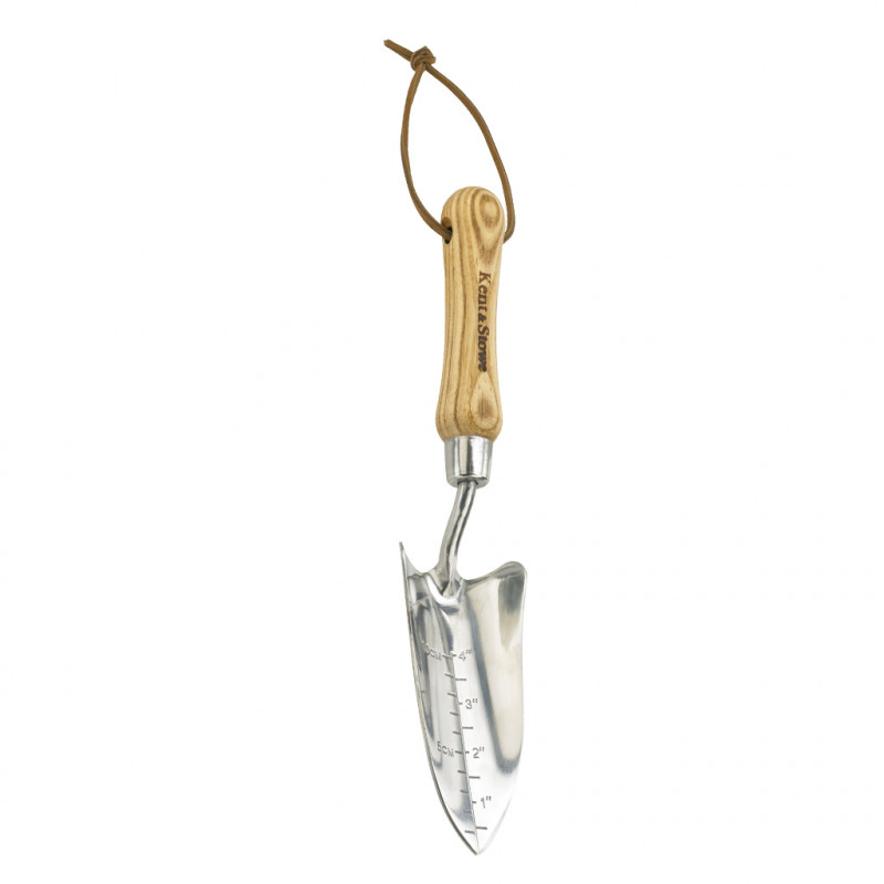 Kent and Stowe Stainless Steel Hand Transplanting Trowel