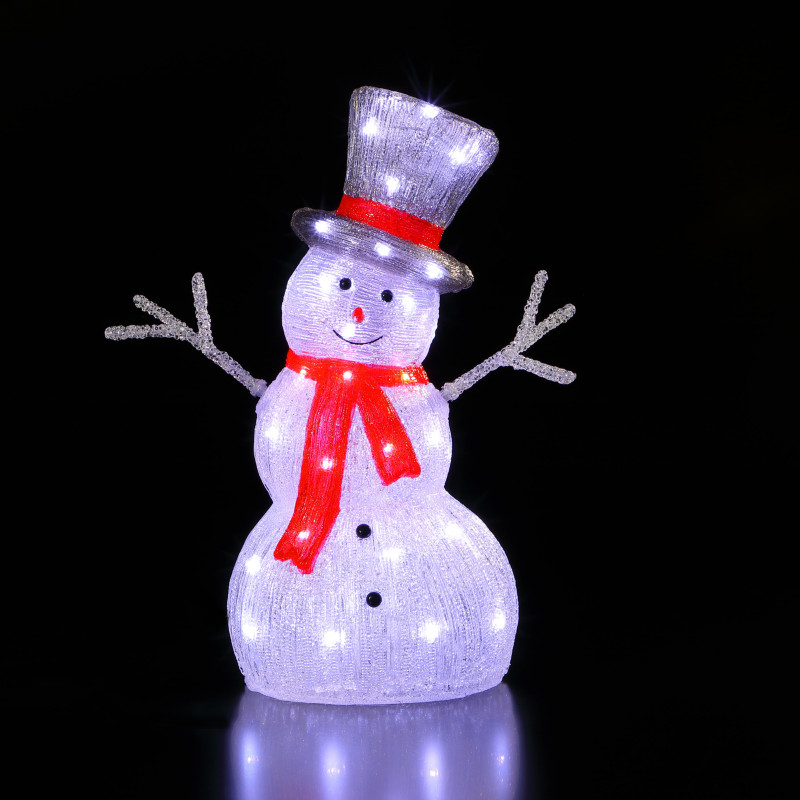 Leisuregrow 54CM ACRYLIC SNOWMAN - EASYTIMER