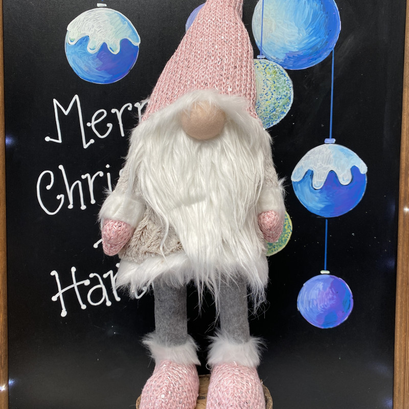 Christmas Bobbin Gonk Pink photo