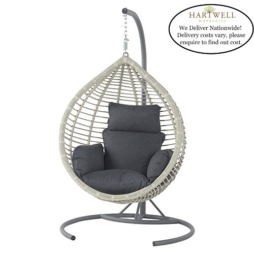 Chedworth Dove Grey Single Tulip Open Weave Cocoon photo