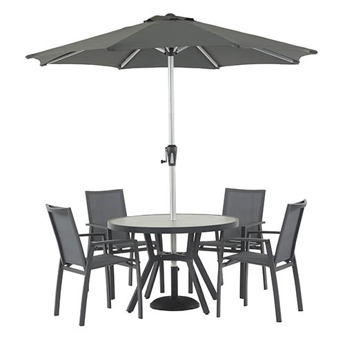 Bramblecrest Seville Round Dining Table Set