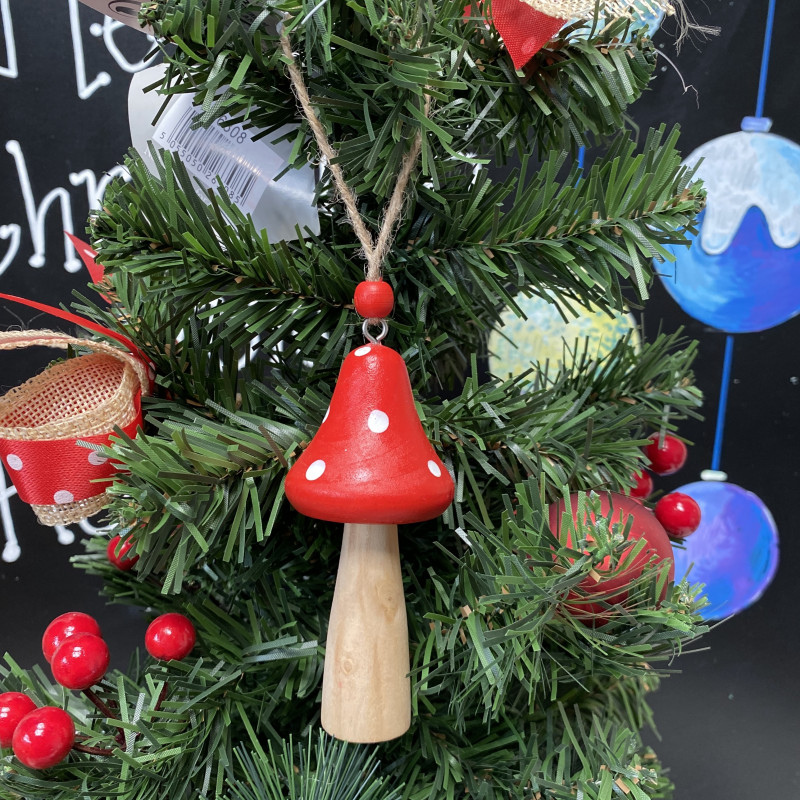 Christmas Mushroom Tree Decoration photo