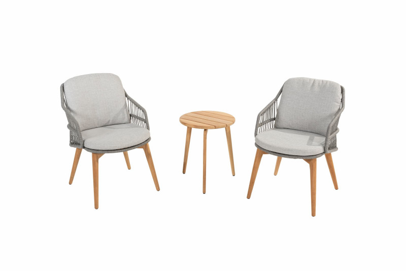 Ancora Bistro Set with Zucca Side Table