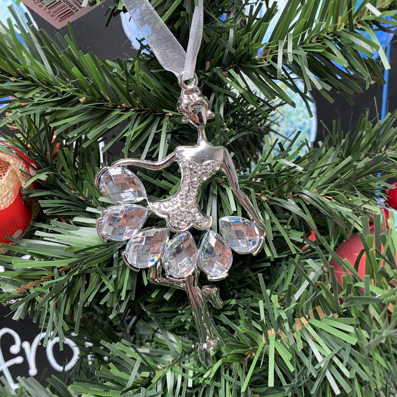 Christmas Gem Ballerina Tree Decoration photo