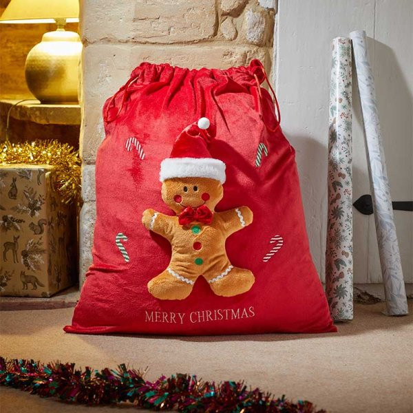 Gingerbread Gift Sack