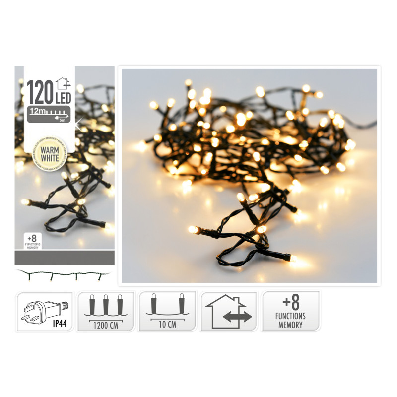 120 Warm White LED Lights photo