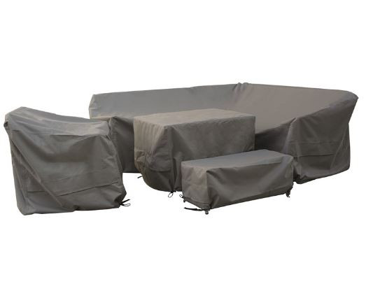 Tetbury L-Shape Sofa Set Cover including Sofa Chair
