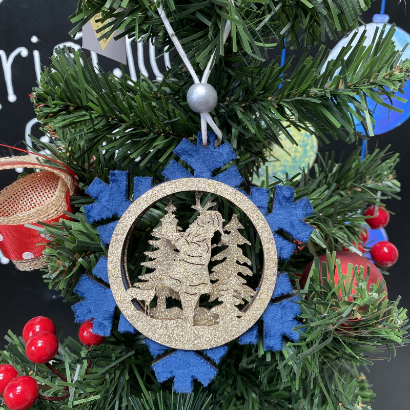 Christmas Themed Tree Decoration photo