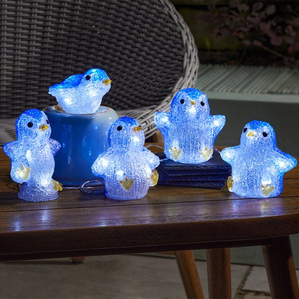 Smart Garden InLit Ice Penguins - Set of 5