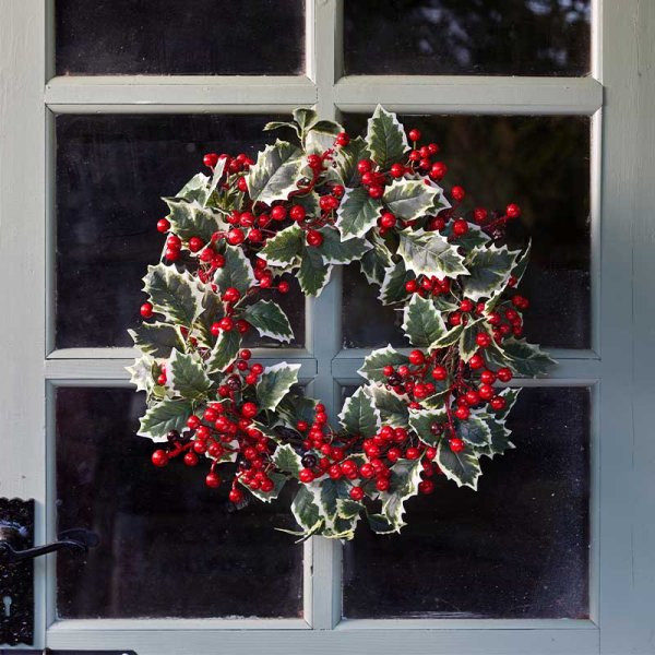 Smart Garden HollyBerry Wreath - 60cm