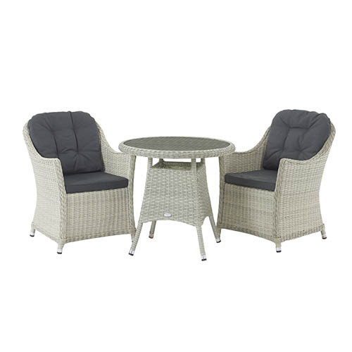 Bramblecrest Monterey Dove Grey Bistro Set photo