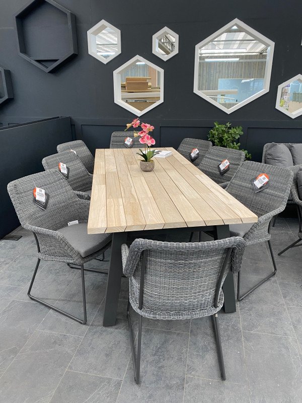 4 Seasons- Samoa 8 Seater Dining Set photo