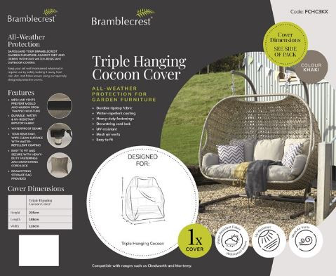 Triple Hanging Cocoon Cover