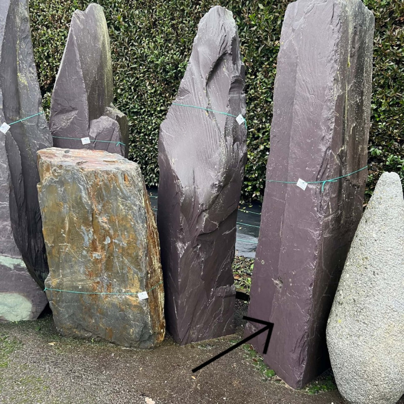 #171 Plum Slate (Standing Stone)