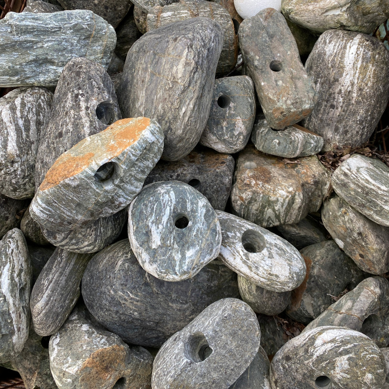 Picture 44- Drilled Stones